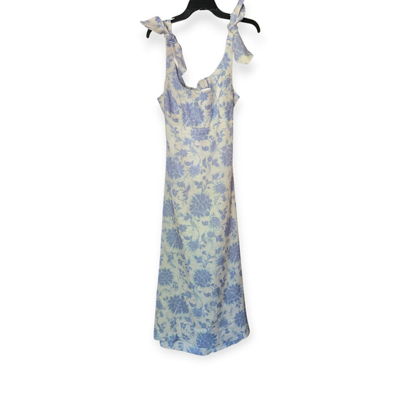 Zimmermann Postcard Tie-Shoulder Midi Dress Size Large‎ - Picture 6 of 10